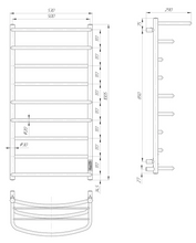 Załaduj obraz do przeglądarki galerii, Kaskada z półką 9 Chrom - My Store
фото 10