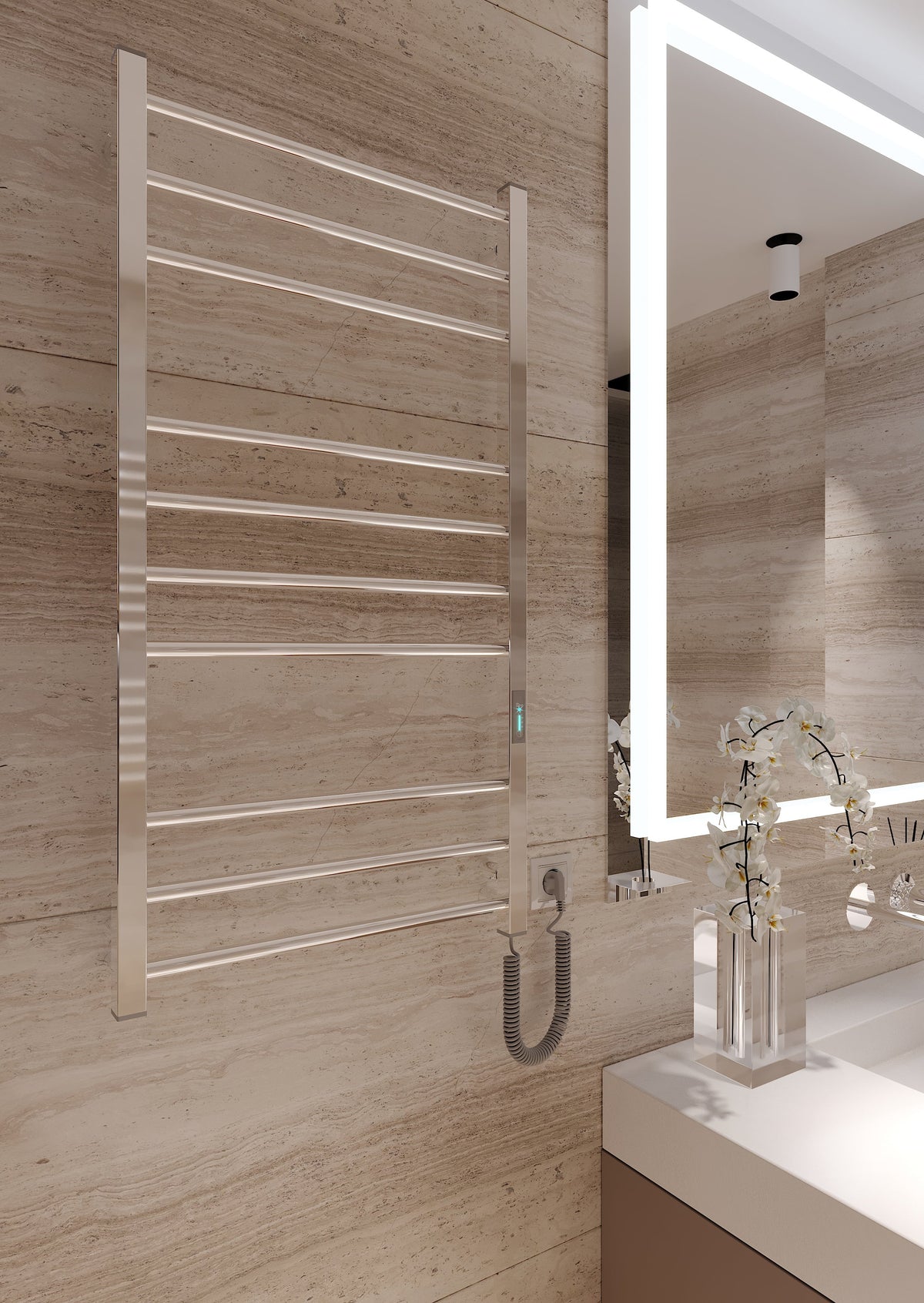 Ladder Lux 10 Chrom - My Store #top