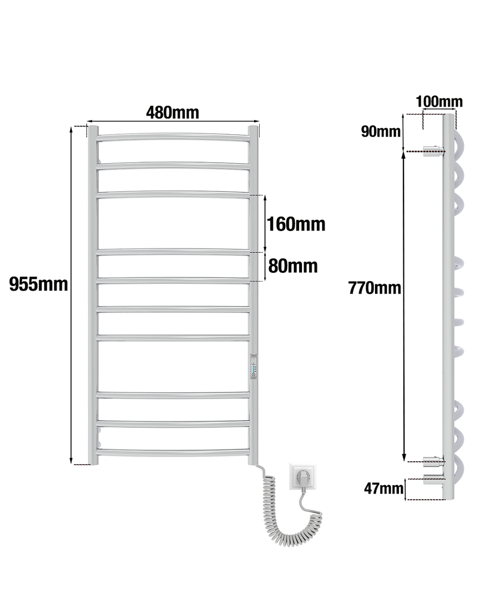 Ladder 10 Chrom