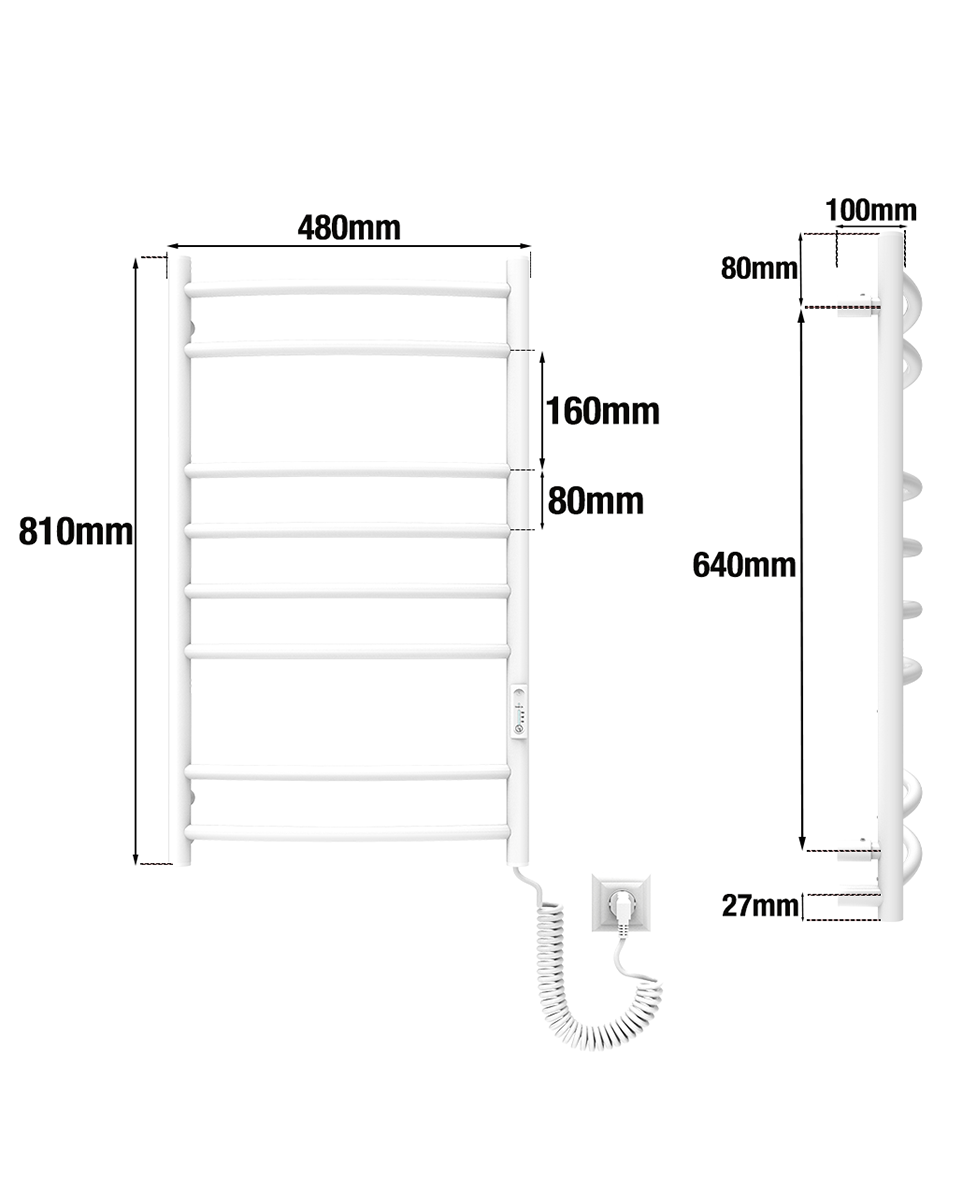 Ladder 8 White