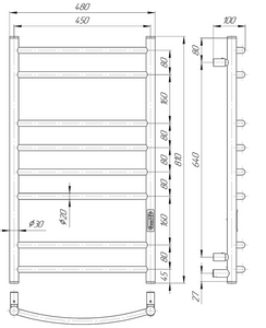 Ladder 8 White