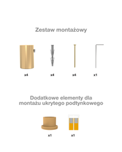 Załaduj obraz do przeglądarki galerii, Kaskada Lux z półką 10 Gold
 фото 7